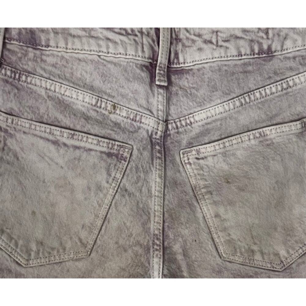 Universal Thread Vintage Midi 0 24 Denim Shorts Frayed Hem - Picture 9 of 11